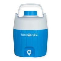 ترمس بلور سعة 3 جالون لون أزرق