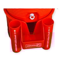 قاعدة ترمس شفا سعة 10 جالون لون برتقالي