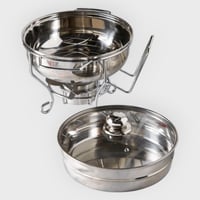 سخان بوفية استل استيل دائري مقاس 8 لتر