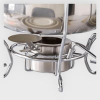 سخان بوفية استل استيل دائري مقاس 8 لتر