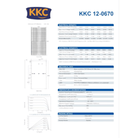 لوح طاقة شمسية 670 واط