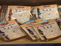 بطاقة تفعيل حروف اللغة العربية 5 مع قلم تلوين