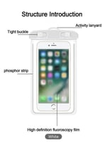 حافظ للجوال للاستخدام والتصوير تحت الماء