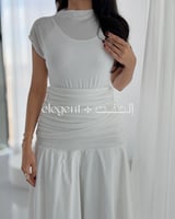 فستان سكون القمر - فستان أنثوي ناعم