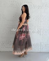 فستان زيمرمان بنقشة ناعمة بقصة كلوش