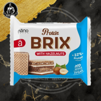 سناك نانو ويفر بروتين بريكس شوكولاتة بالبندق 24 جر...