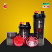 مطارة سبايدر مع حافظة بروتين