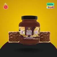 هيلثي اند تيستي زبدة الفول سوداني بالشوكلاتة 375 م...