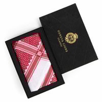 شماغ جينيفا ليونز احمر كلاسيك الجديد