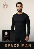 بجامة ثيرمل ماركة سبيس مان SPACE MAN لون أسود