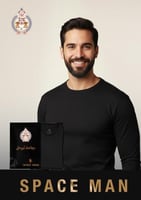 بجامة ثيرمل ماركة سبيس مان SPACE MAN لون أسود