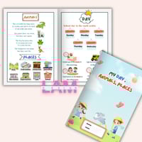 مطويات انجليزي جميع الدروس ثاني ابتدائي