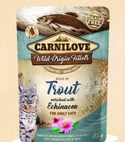 كارنيلوف اظرف طعام بنكهة السالمون مرقط و زهرة القن...