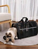 شنطة لنقل القطط مقاس وسط