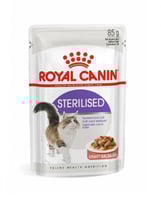 رويال كانين طعام رطب بالمرق للقطط المعقمة 85 جرام