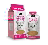 كت كات اظرف حساء بالتونا للقطط 6 عبوات 50 مل