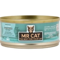 مستر كات طعام رطب سمك المحيط مع السمك الأبيض بالجي...