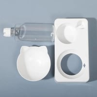 وعاء لتقديم الطعام أو الماء على شكل قطة