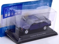 Chevrolet Silverado year 1997 blue 1:43 Altaya mag...