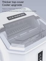 آلة صنع الثلج المنزلية الأوتوماتيكية HiBREW