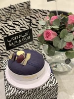 كيك بلو فلفت و فازة سمك