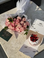 لافيفان ريد فلفيت و بوكيه بيبي روز