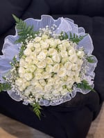 بوكيه 30 غصن بيبي روز