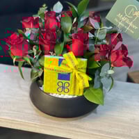 ورد جوري و شوكولاته