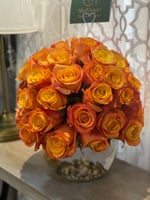 فازا سمك 50وردة جوري