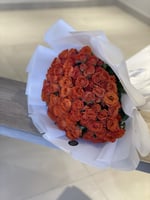 بوكيه 30 غصن بيبي روز