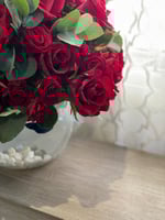 فازة سمك 10 اغصان بيبي روز و 20 روز