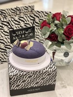 كيك بلو فلفت و فازة سمك