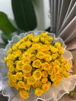 بوكيه 30 غصن بيبي روز