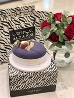 كيك بلو فلفت و فازة سمك