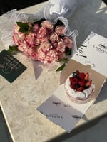 لافيفان ريد فلفيت و بوكيه بيبي روز