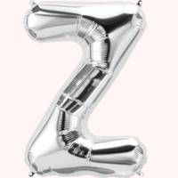 بالونات حروف انجليزية فويل 34 انش (معبأة بالهواء)