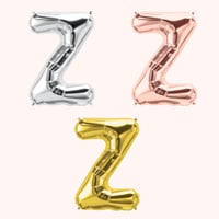 بالونات حروف انجليزية فويل صغيرة 16 انش (معبأة بال...