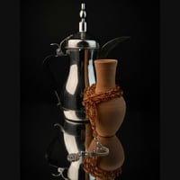 سبحة تراب كهرمان طبيعي