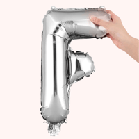 بالونات حروف انجليزية فويل صغيرة 16 انش (معبأة بال...