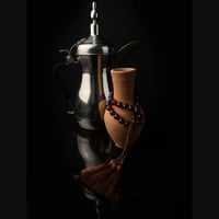 سبحة تراب كهرمان طبيعي