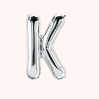 بالونات حروف انجليزية فويل صغيرة 16 انش (معبأة بال...