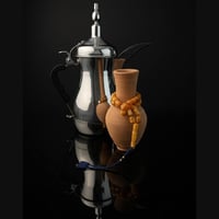 سبحة تراب كهرمان طبيعي