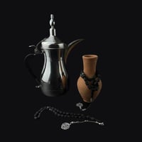 سبحة عنبر طبيعي مع الفضة الطرابزوني