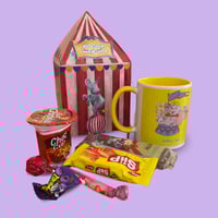 كرنفال الهدايا توزيعات حلويات مع كوب منوع