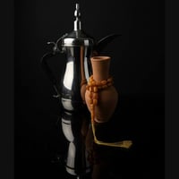 سبحة تراب كهرمان طبيعي