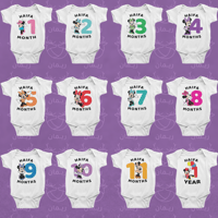 طقم بربتوزات أطفال للتصوير بثيم ميني ماوس الملون م...