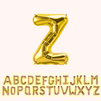 بالونات حروف انجليزية فويل صغيرة 16 انش (معبأة بال...