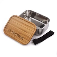 طقم علبة غداء لنش بوكس مع مطارة مياه معدن مع أغطية...