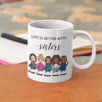 كوب اخوات حسب الطلب