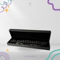 سبحة عنبر طبيعي مع الفضة